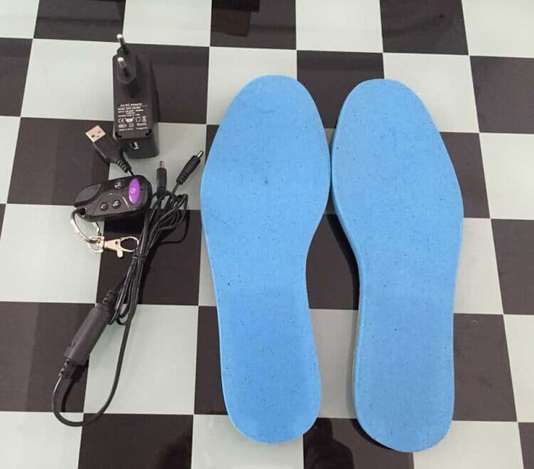 2015 Rechargeable Built-in Li-battery Powered Remote Heated Insole